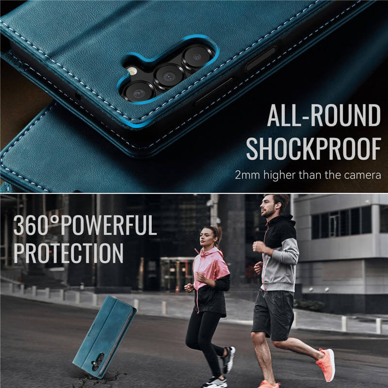 CaseMe Samsung Galaxy A16 5G Magnetic Wallet Case with RFID Blocking