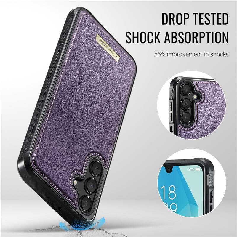 CaseMe Samsung Galaxy A17 2-in-1 Magnetic Wallet Case