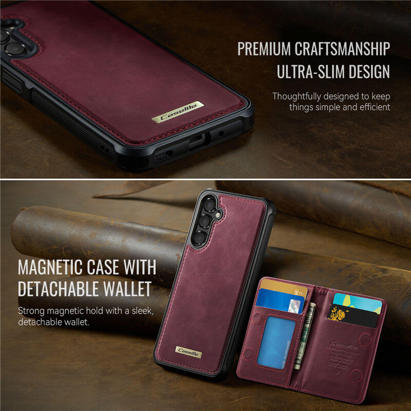 CaseMe Samsung Galaxy A16 5G 2-in-1 Magnetic Wallet Case