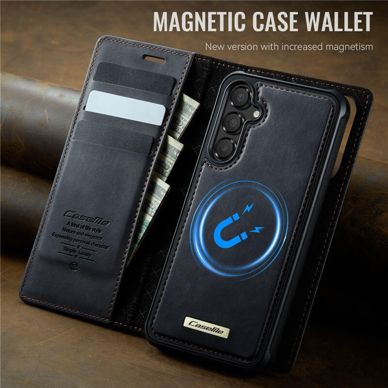 CaseMe Samsung Galaxy A16 5G 2-in-1 Magnetic Wallet Case with RFID Blocking