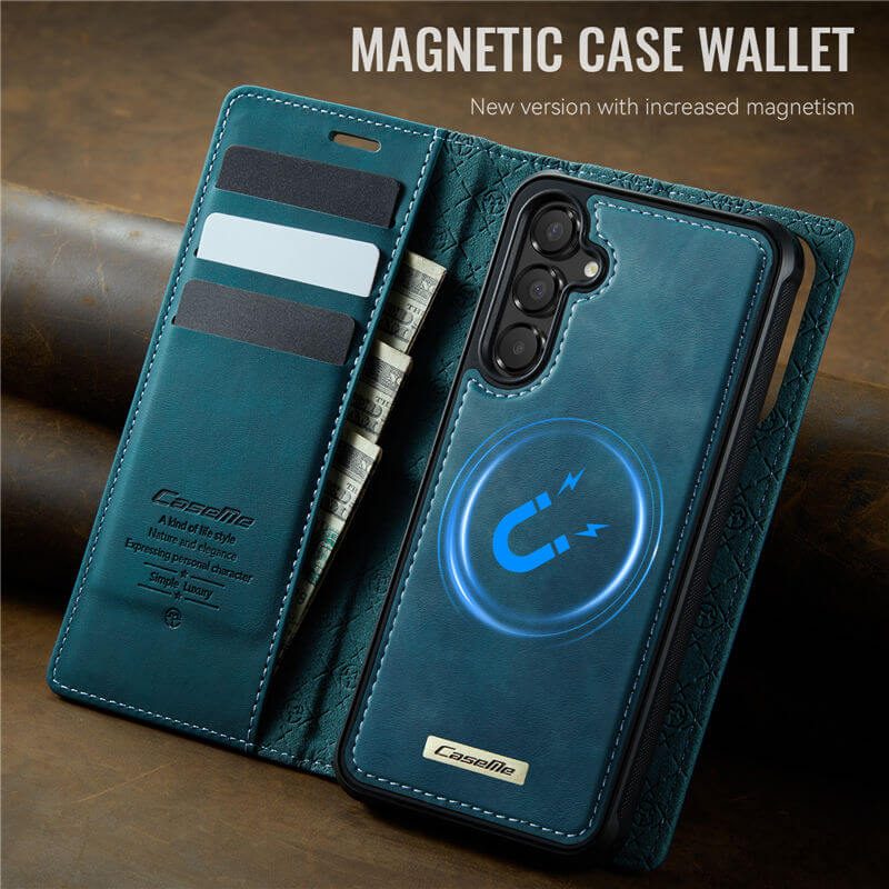 CaseMe Samsung Galaxy A16 5G 2-in-1 Magnetic Wallet Case with RFID Blocking