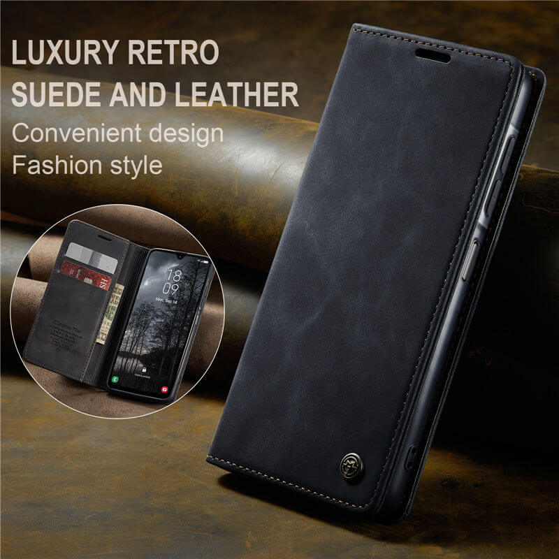 CaseMe Samsung Galaxy A17 Wallet Suede Leather Case