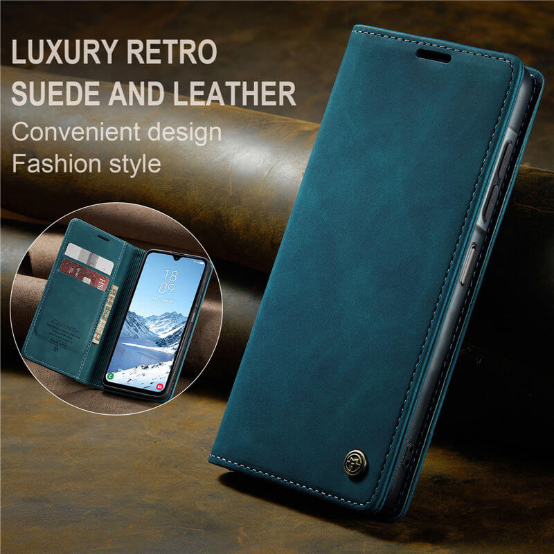 CaseMe Samsung Galaxy A17 Wallet Suede Leather Case