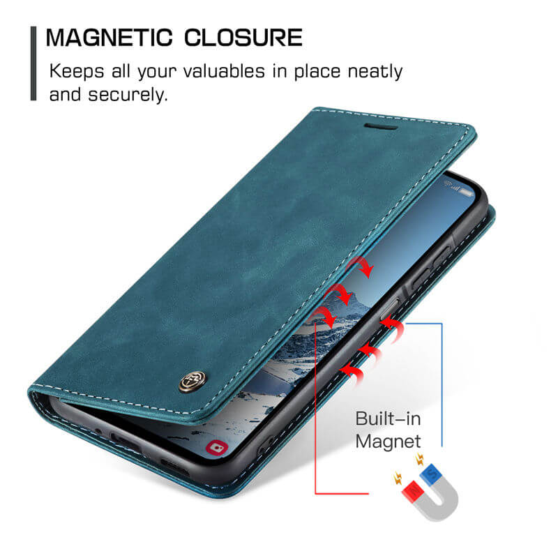 CaseMe Samsung Galaxy A17 Wallet Suede Leather Case
