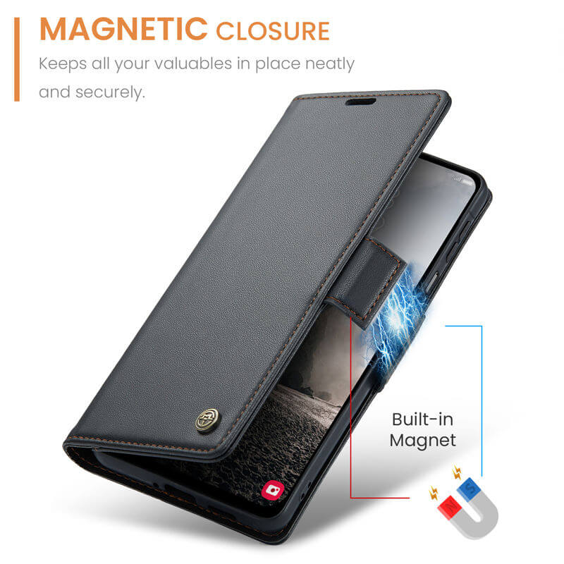 CaseMe Samsung Galaxy A17 Wallet RFID Blocking Case