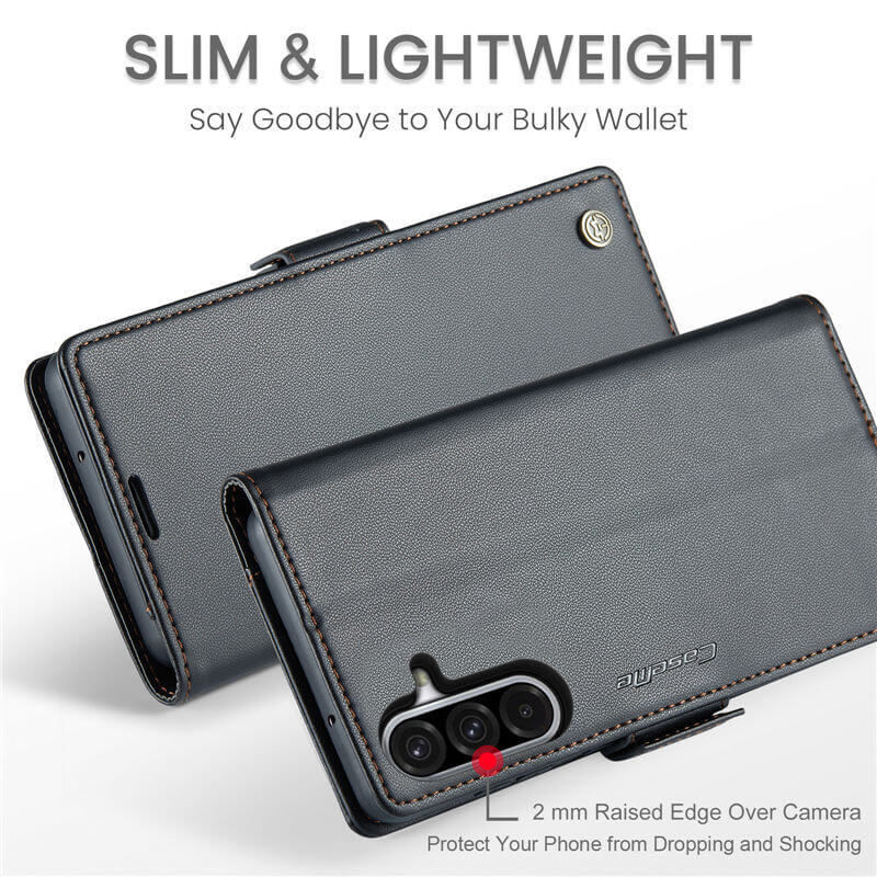 CaseMe Samsung Galaxy A17 Wallet RFID Blocking Case