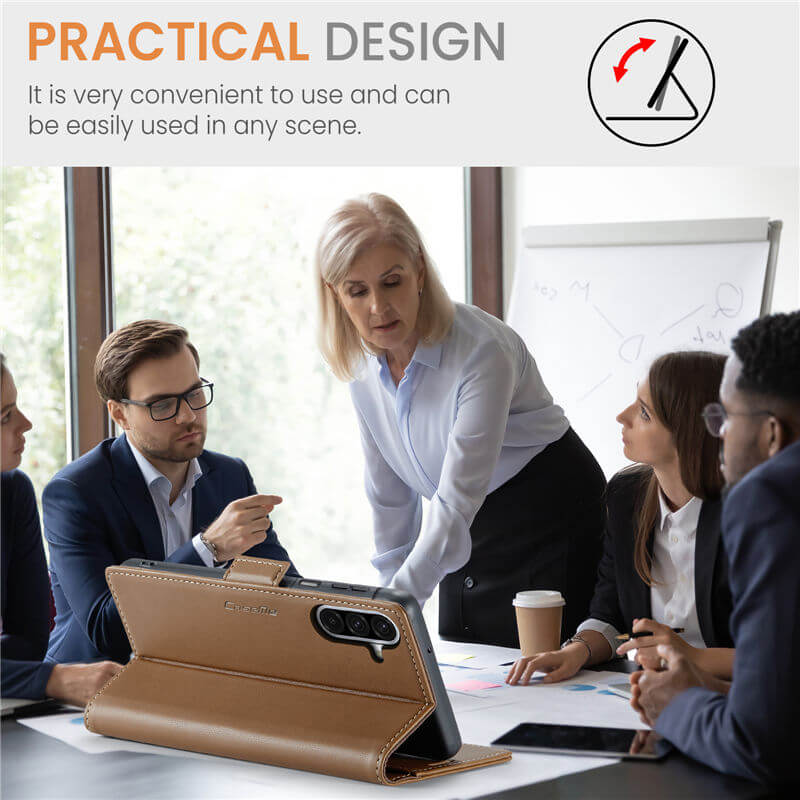 CaseMe Samsung Galaxy A17 Wallet RFID Blocking Case