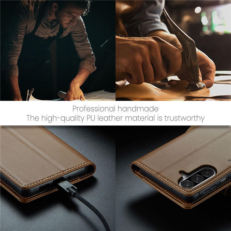 CaseMe Samsung Galaxy A17 Wallet RFID Blocking Case