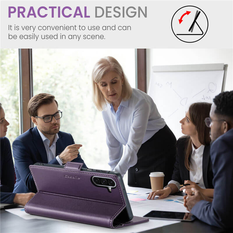 CaseMe Samsung Galaxy A17 Wallet RFID Blocking Case