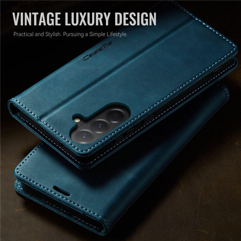 CaseMe Samsung Galaxy A17 Magnetic Wallet Case with RFID Blocking