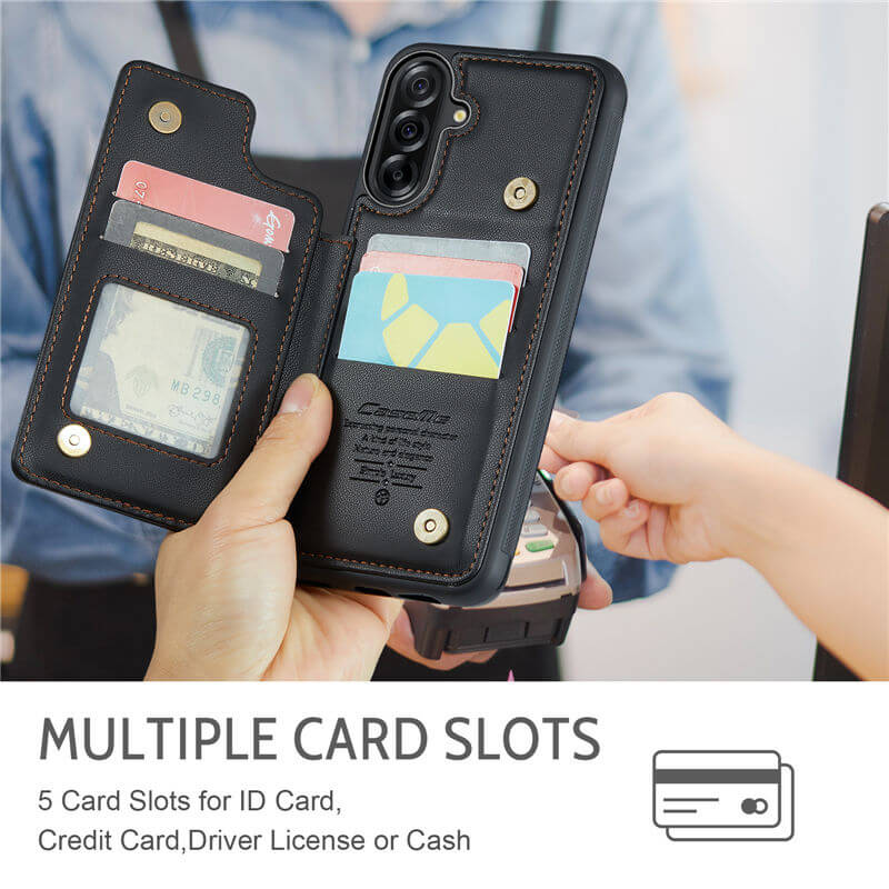CaseMe Samsung Galaxy A17 RFID Blocking Card Holder Case