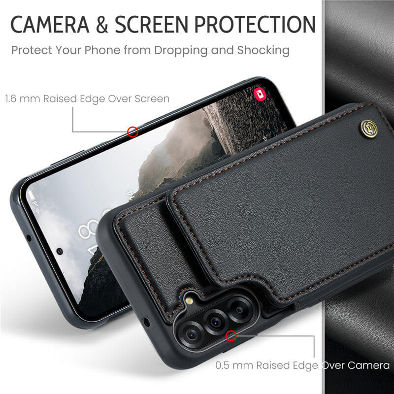 CaseMe Samsung Galaxy A17 RFID Blocking Card Holder Case