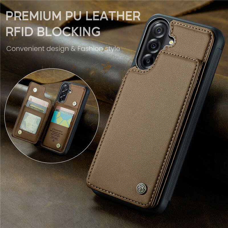 CaseMe Samsung Galaxy A17 RFID Blocking Card Holder Case
