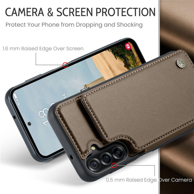CaseMe Samsung Galaxy A17 RFID Blocking Card Holder Case