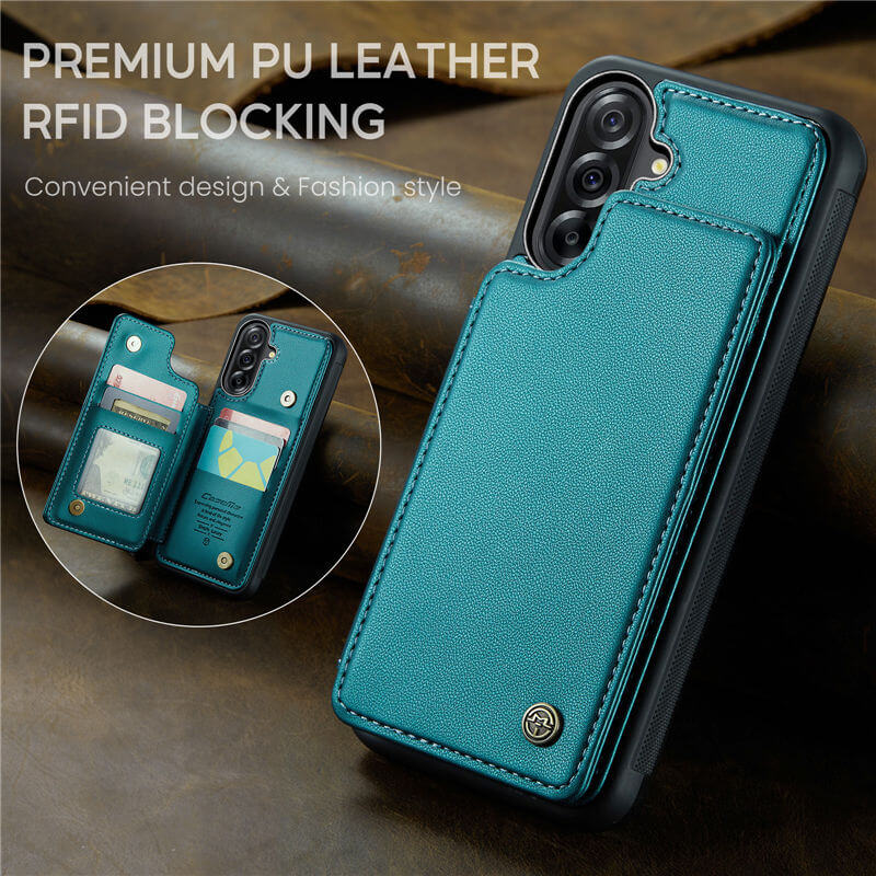 CaseMe Samsung Galaxy A17 RFID Blocking Card Holder Case
