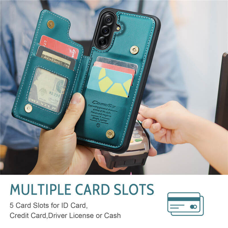 CaseMe Samsung Galaxy A17 RFID Blocking Card Holder Case