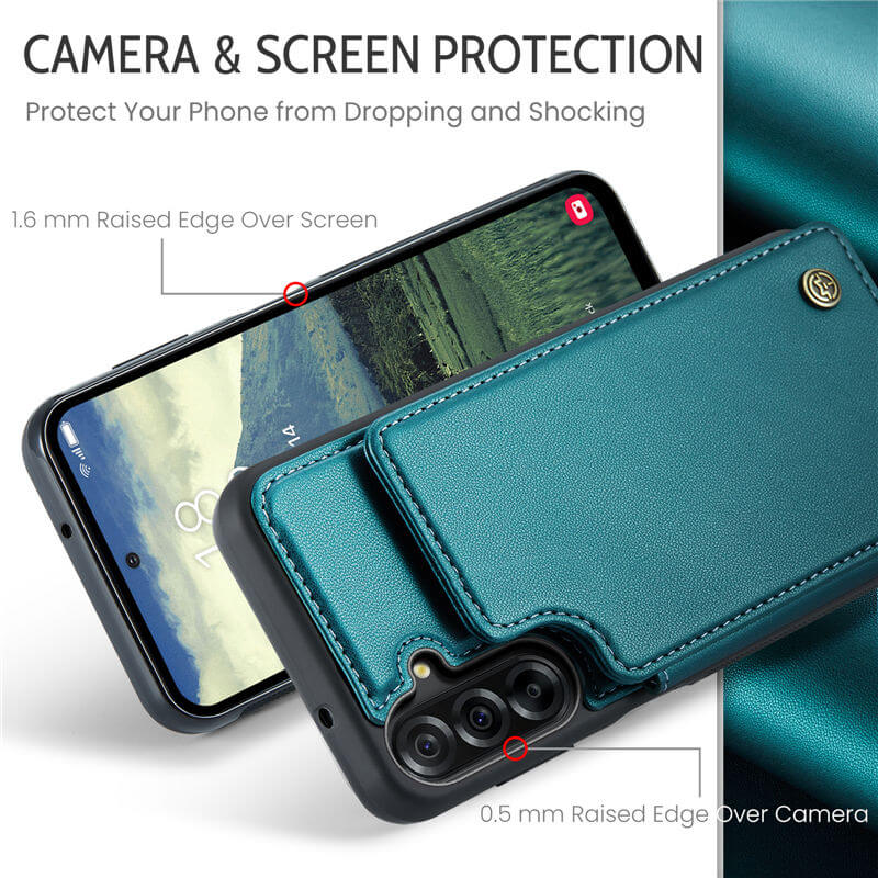 CaseMe Samsung Galaxy A17 RFID Blocking Card Holder Case
