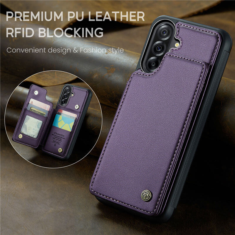 CaseMe Samsung Galaxy A17 RFID Blocking Card Holder Case