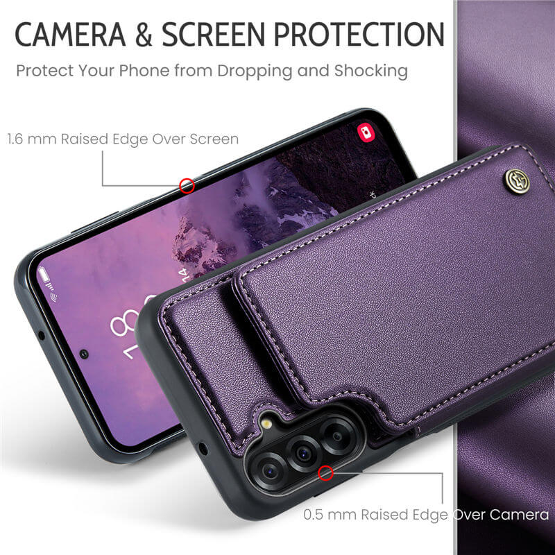 CaseMe Samsung Galaxy A17 RFID Blocking Card Holder Case
