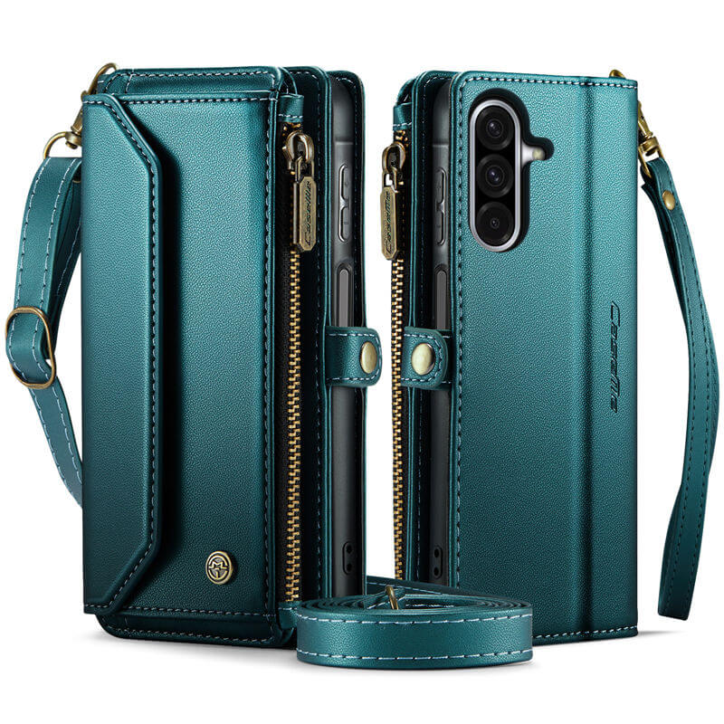 CaseMe Samsung Galaxy A17 Wallet Case with Crossbody Strap