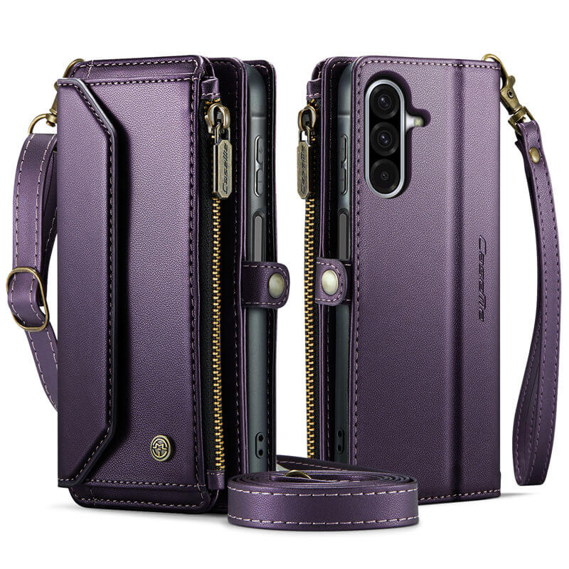CaseMe Samsung Galaxy A17 Wallet Case with Crossbody Strap