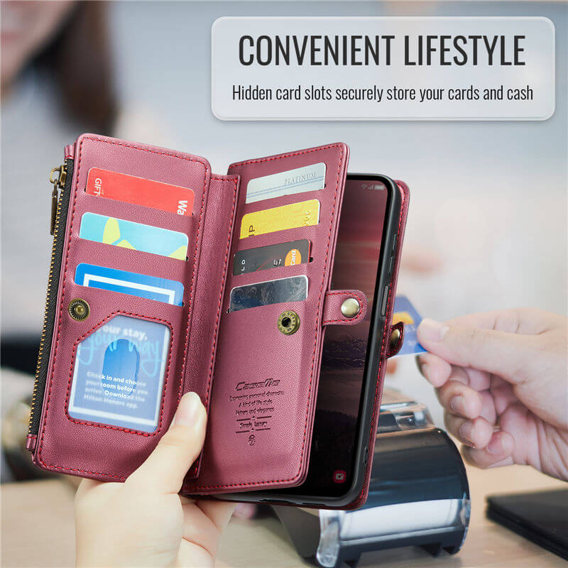 CaseMe Samsung Galaxy A17 Wallet Case with Crossbody Strap