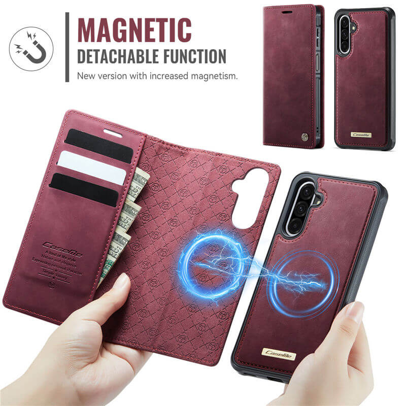 CaseMe Samsung Galaxy A17 2-in-1 Magnetic Wallet Case