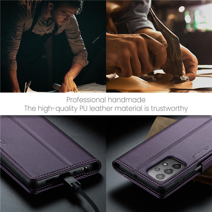 CaseMe Samsung Galaxy A23 Wallet RFID Blocking Magnetic Buckle Case