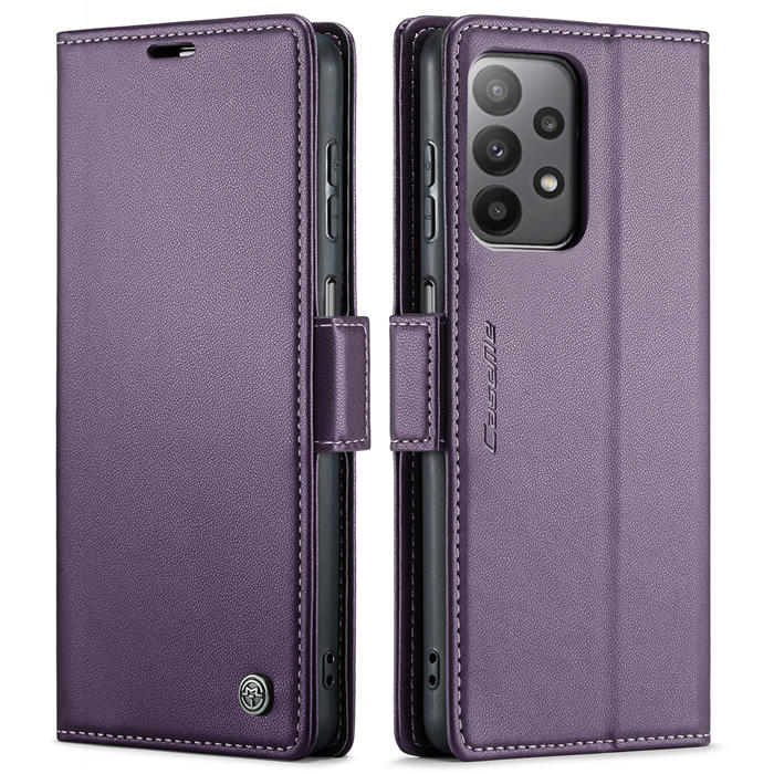 CaseMe Samsung Galaxy A23 Wallet RFID Blocking Magnetic Buckle Case