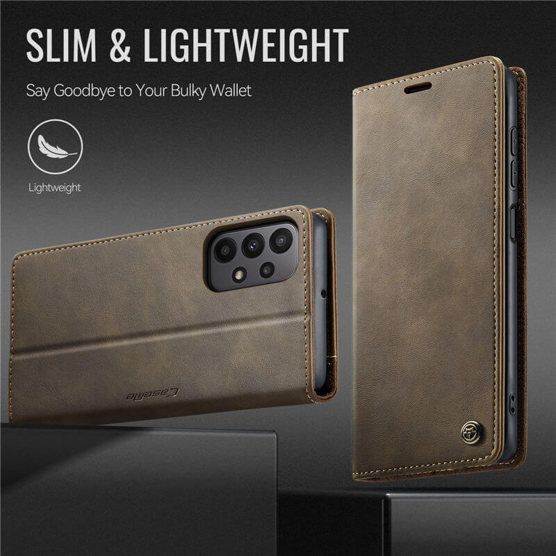 CaseMe Samsung Galaxy A23 Magnetic Wallet Case with RFID Blocking