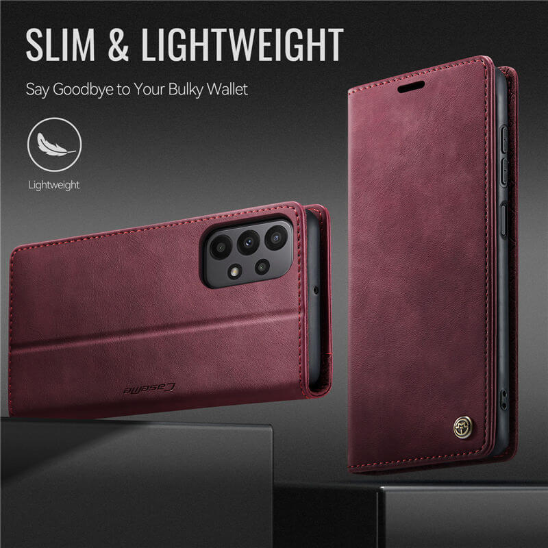 CaseMe Samsung Galaxy A23 Magnetic Wallet Case with RFID Blocking