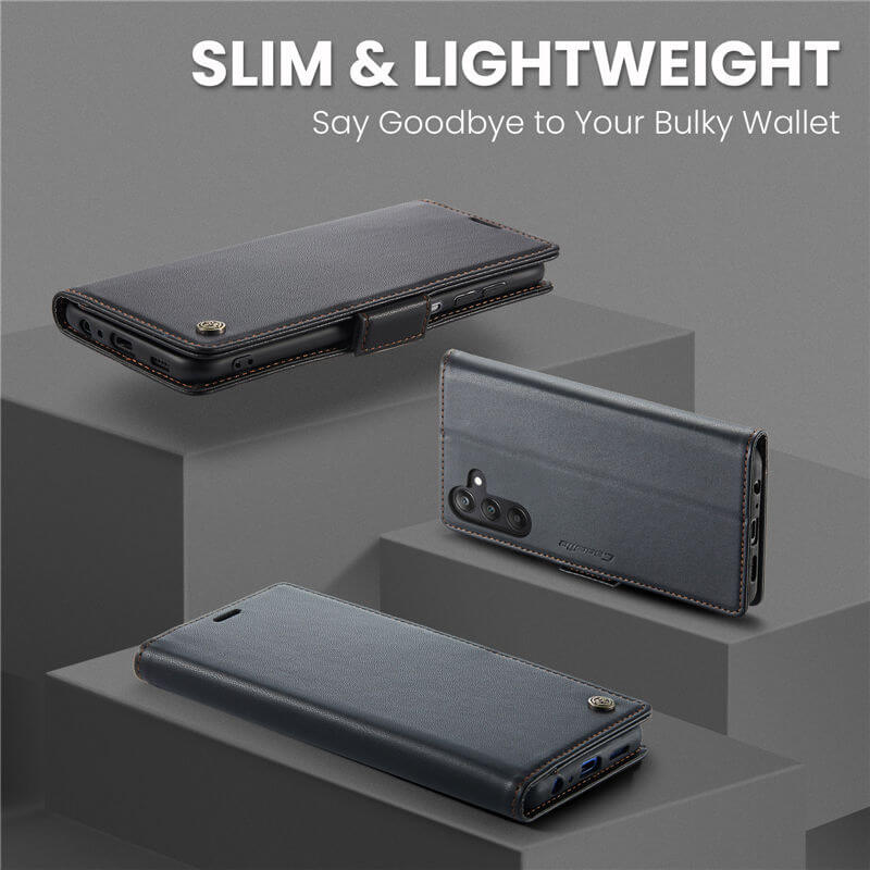 CaseMe Samsung Galaxy A25 Wallet RFID Blocking Case