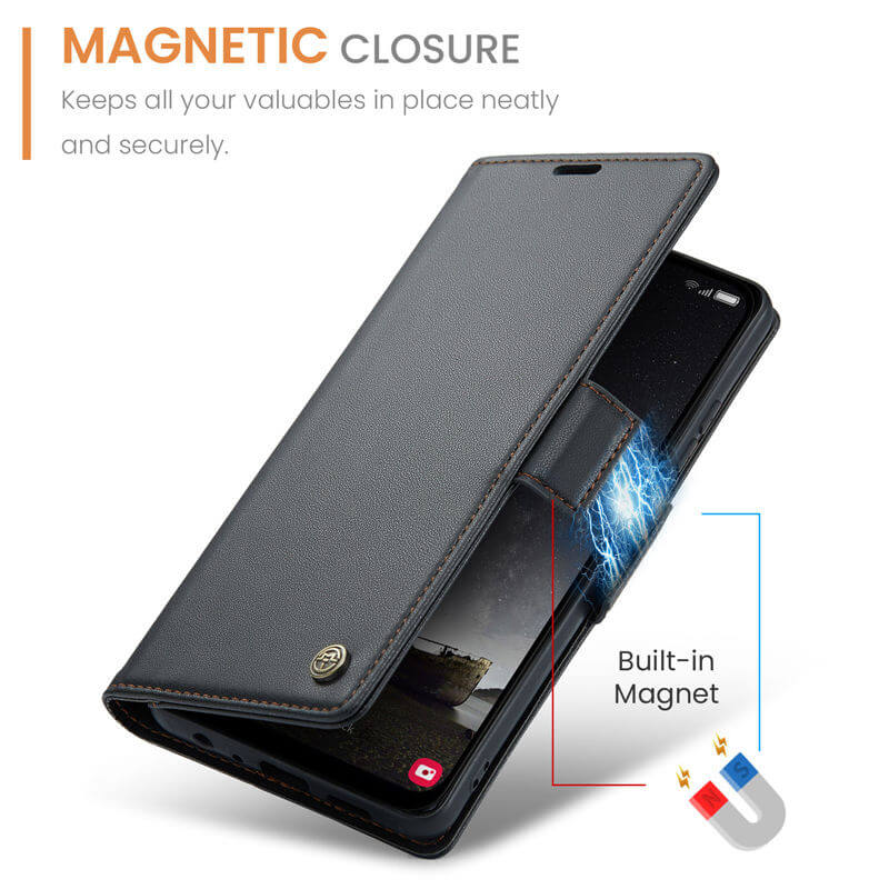 CaseMe Samsung Galaxy A25 Wallet RFID Blocking Case