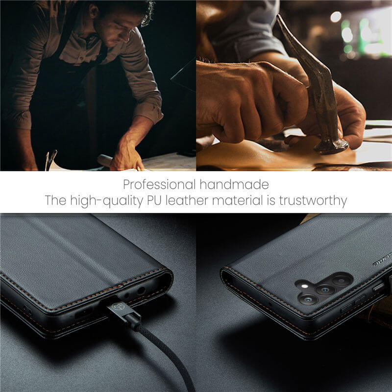 CaseMe Samsung Galaxy A25 Wallet RFID Blocking Case