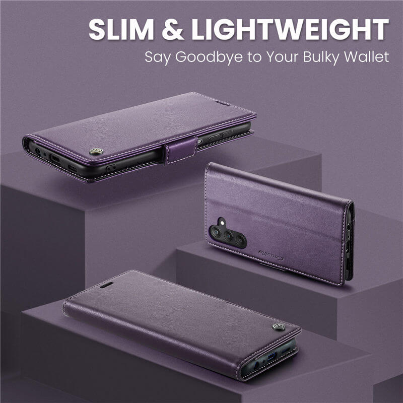 CaseMe Samsung Galaxy A25 Wallet RFID Blocking Case
