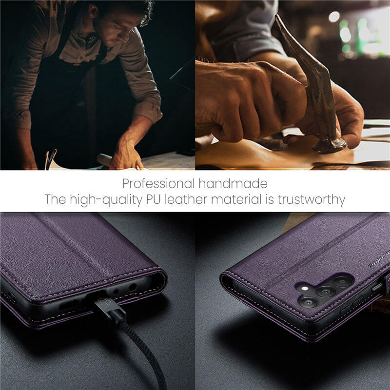 CaseMe Samsung Galaxy A25 Wallet RFID Blocking Case
