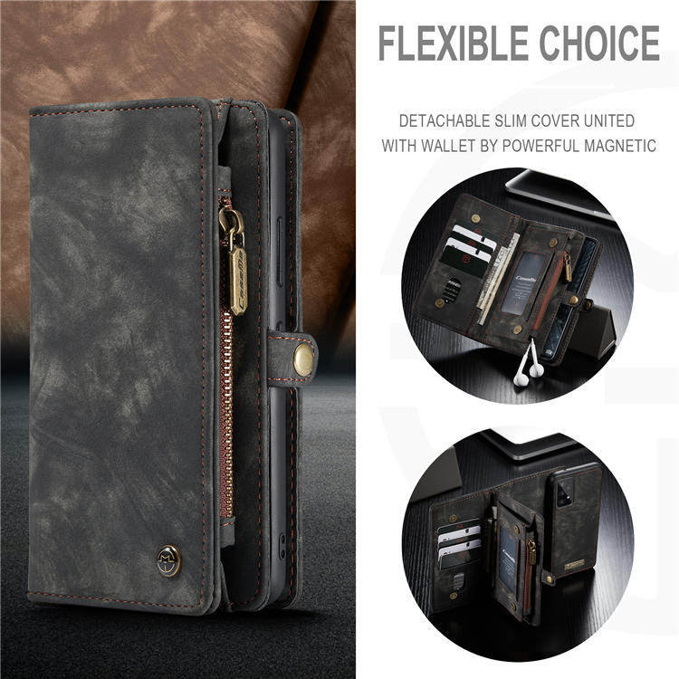 CaseMe Samsung Galaxy A33 5G Multi-slot Wallet Case Black