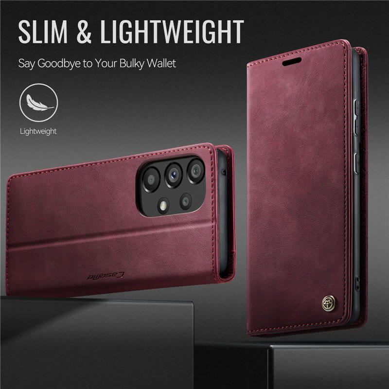 CaseMe Samsung Galaxy A33 5G Magnetic Wallet Case with RFID Blocking