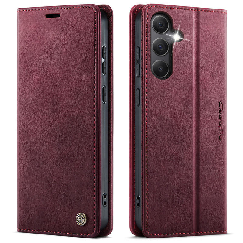 CaseMe Samsung Galaxy A34 5G Magnetic Wallet Case with RFID Blocking
