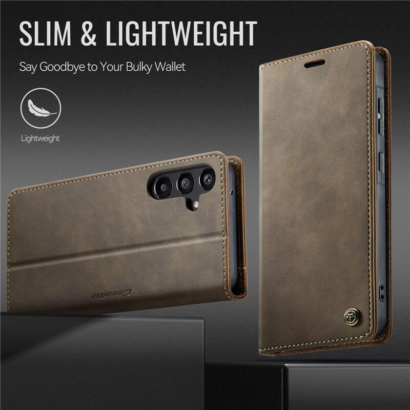 CaseMe Samsung Galaxy A35 5G Magnetic Wallet Case with RFID Blocking