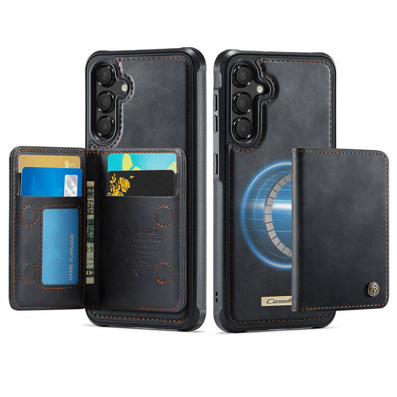 CaseMe Samsung Galaxy A55 2-in-1 Magnetic Wallet Case