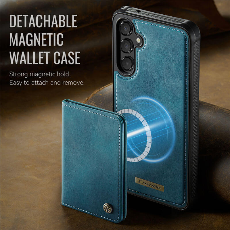 CaseMe Samsung Galaxy A55 2-in-1 Magnetic Wallet Case