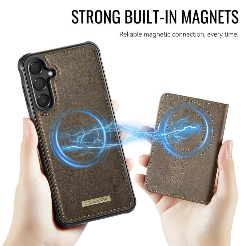 CaseMe Samsung Galaxy A35 2-in-1 Magnetic Wallet Case