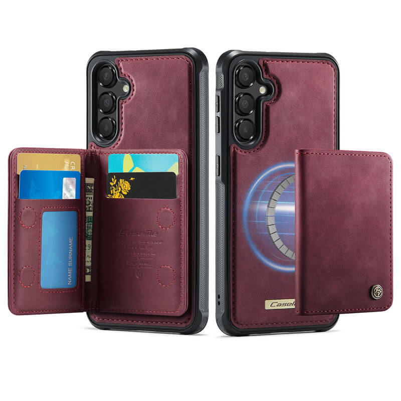 CaseMe Samsung Galaxy A55 2-in-1 Magnetic Wallet Case