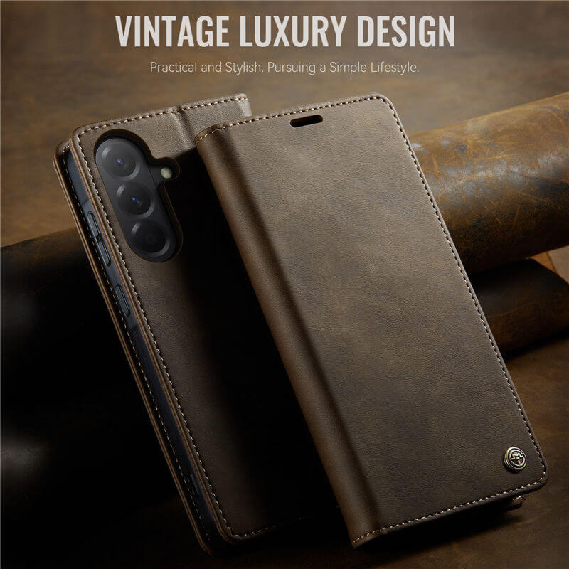 CaseMe Samsung Galaxy A56 5G Magnetic Wallet Case with RFID Blocking