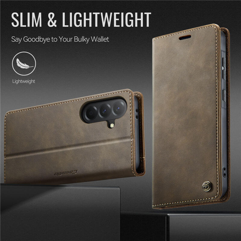 CaseMe Samsung Galaxy A56 5G Magnetic Wallet Case with RFID Blocking