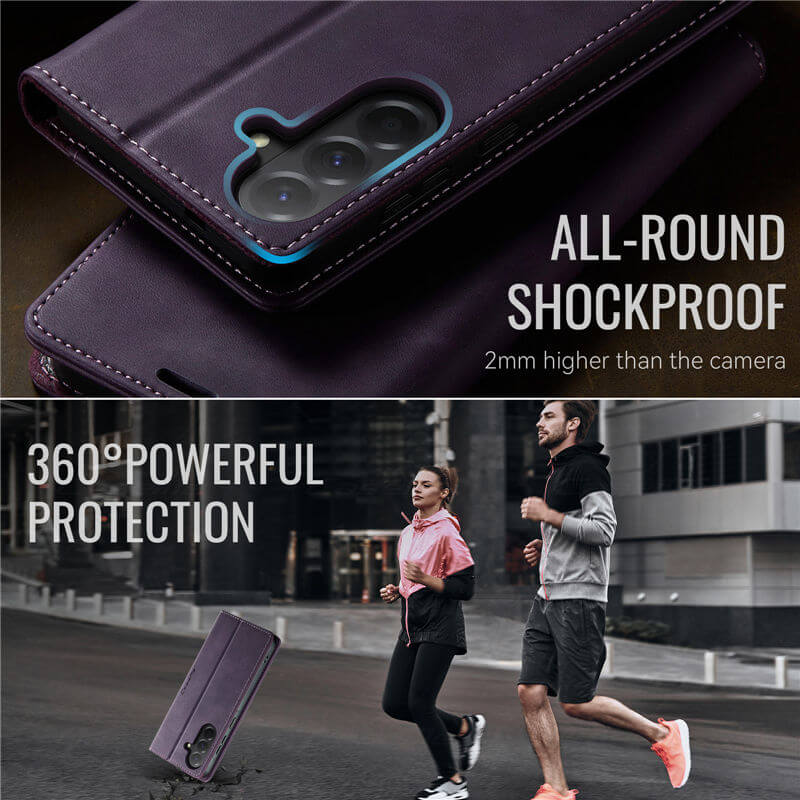 CaseMe Samsung Galaxy A36 5G Magnetic Wallet Case with RFID Blocking