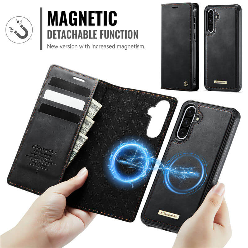 CaseMe Samsung Galaxy A36 5G 2-in-1 Magnetic Wallet Case with RFID Blocking