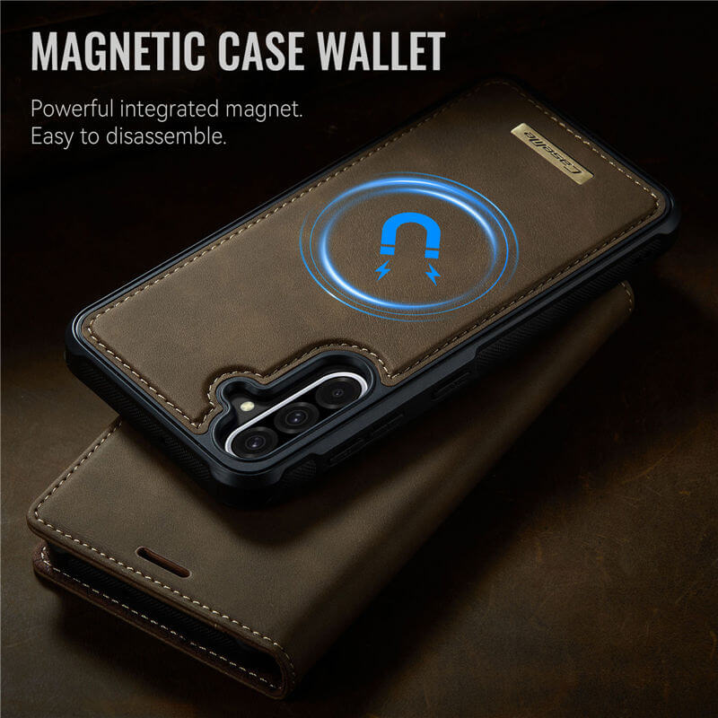 CaseMe Samsung Galaxy A56 5G 2-in-1 Magnetic Wallet Case with RFID Blocking
