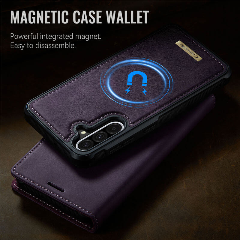 CaseMe Samsung Galaxy A56 5G 2-in-1 Magnetic Wallet Case with RFID Blocking